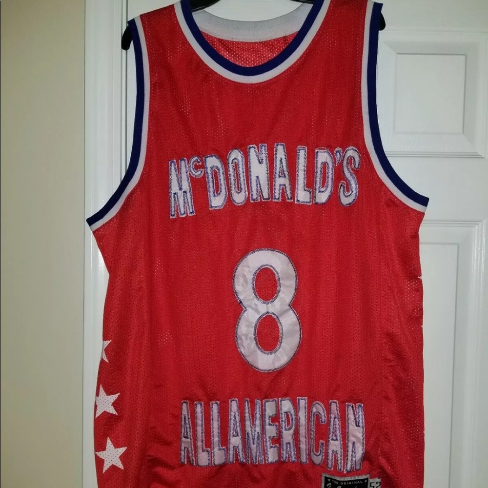 KOBE BRYANT 1996 ALL AMERICAN JERSEY #8 LAKERS #24